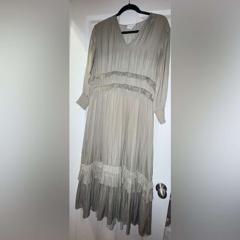 Bohme Cream Maxi Dress